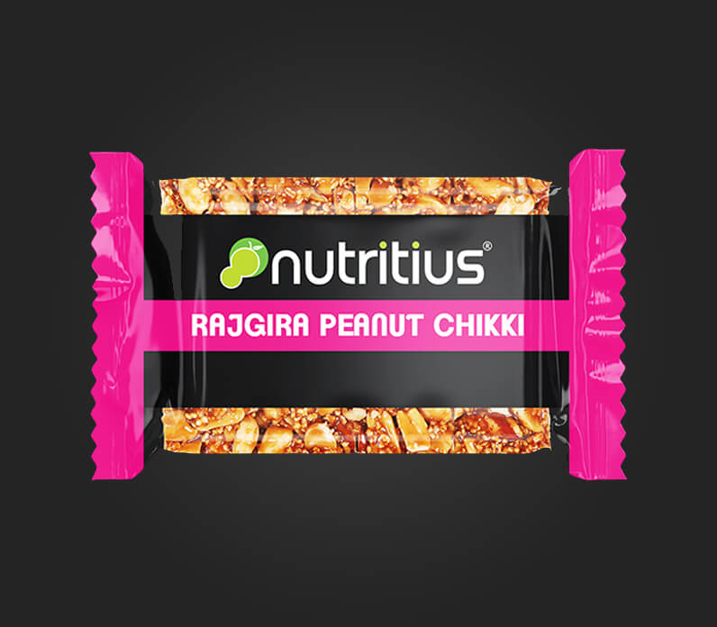 Rajgira Peanut Chikki