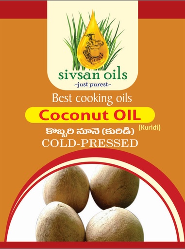Coconut Oil - Kuridi - Cold Pressed - Regular