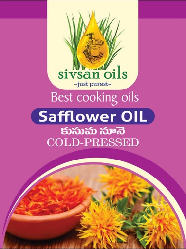 Safflower Oil - Cold Pressed - Regular